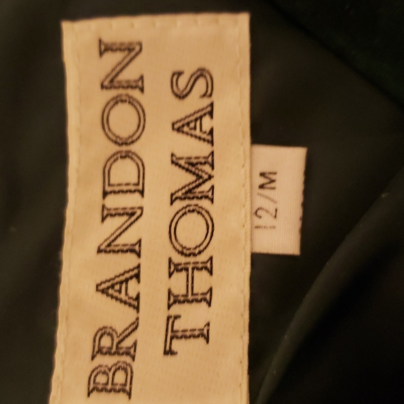 Green suede skort - Picture 6 of 6